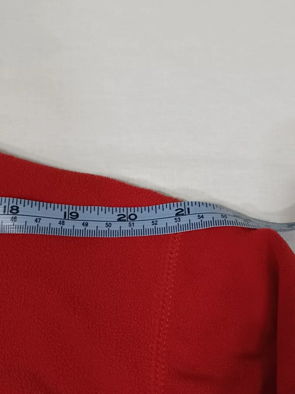 The North Face TKA 100 Fleece Pullover Mens Large Red 1/4 Zip Lightweight Jacket
